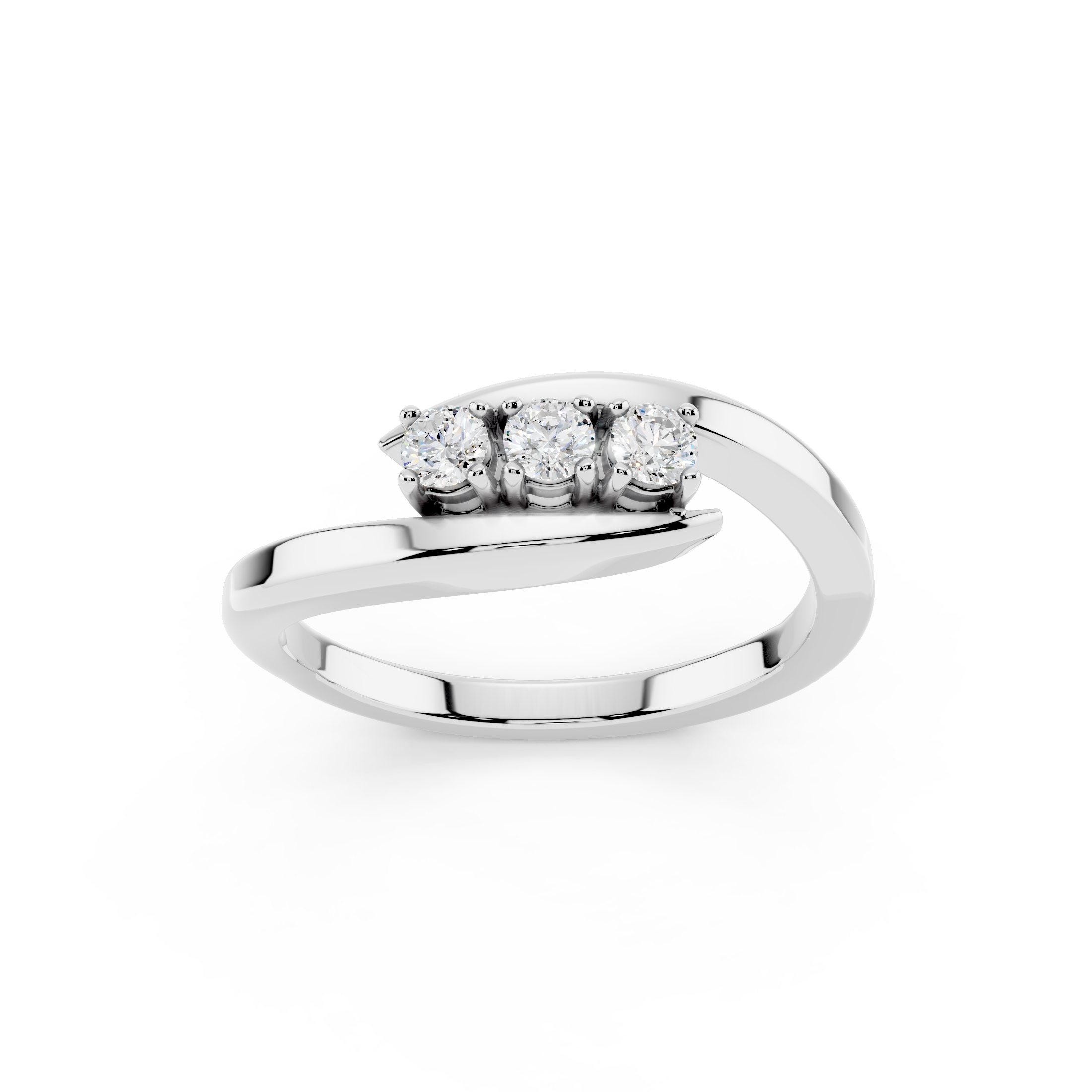 Anello-Delfino-3-Diamanti-F-VS1