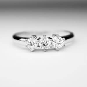 Anello Trilogy Classico 0,60 ct D-IF