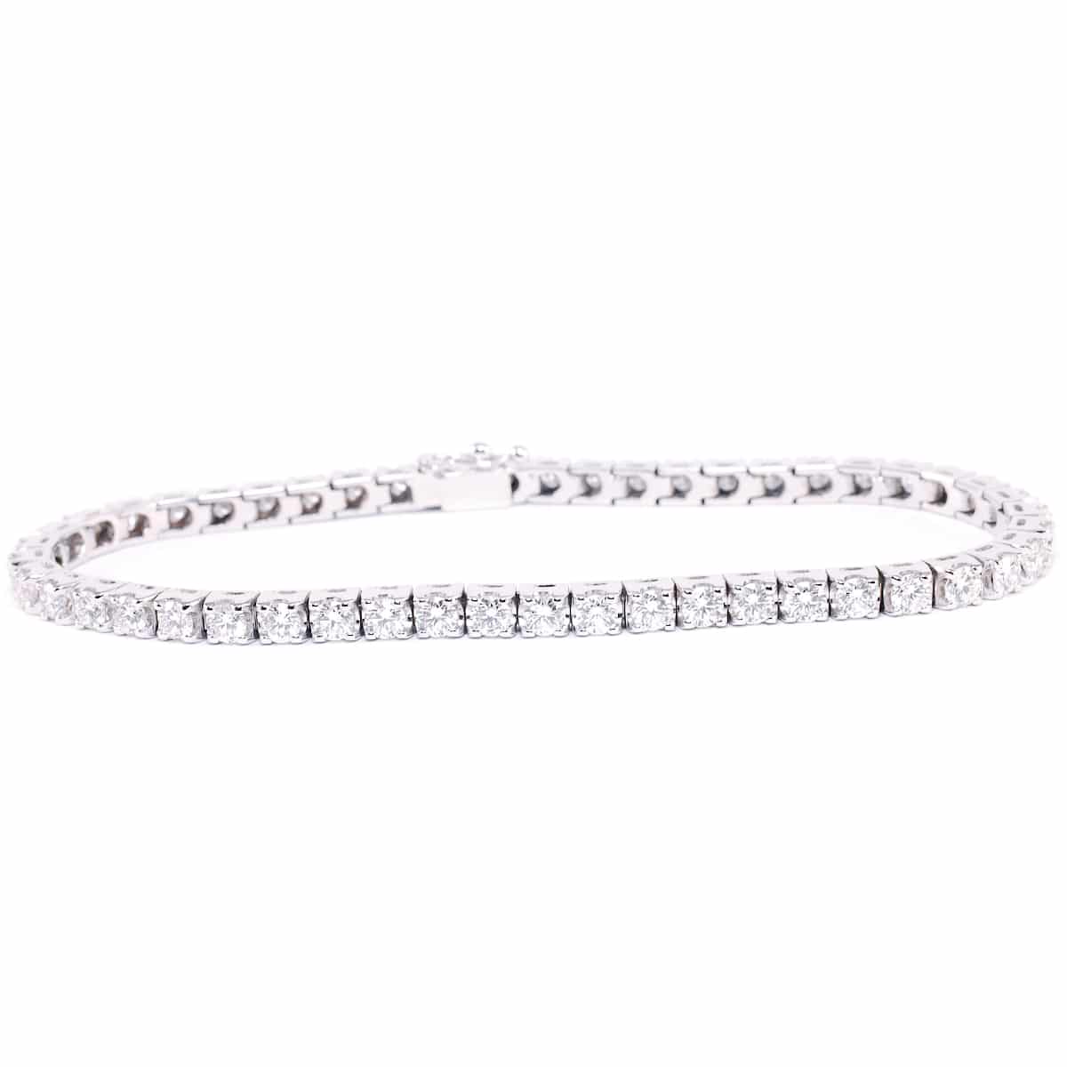 Bracciale Tennis con Diamanti 10 carati G-VS1