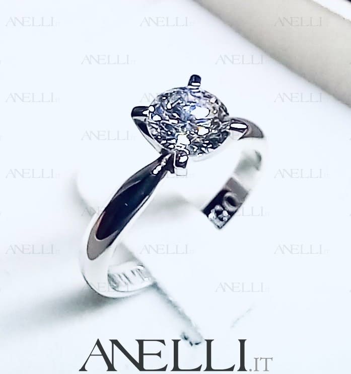 Solitario 1 Carato F-SI1 con GIA America