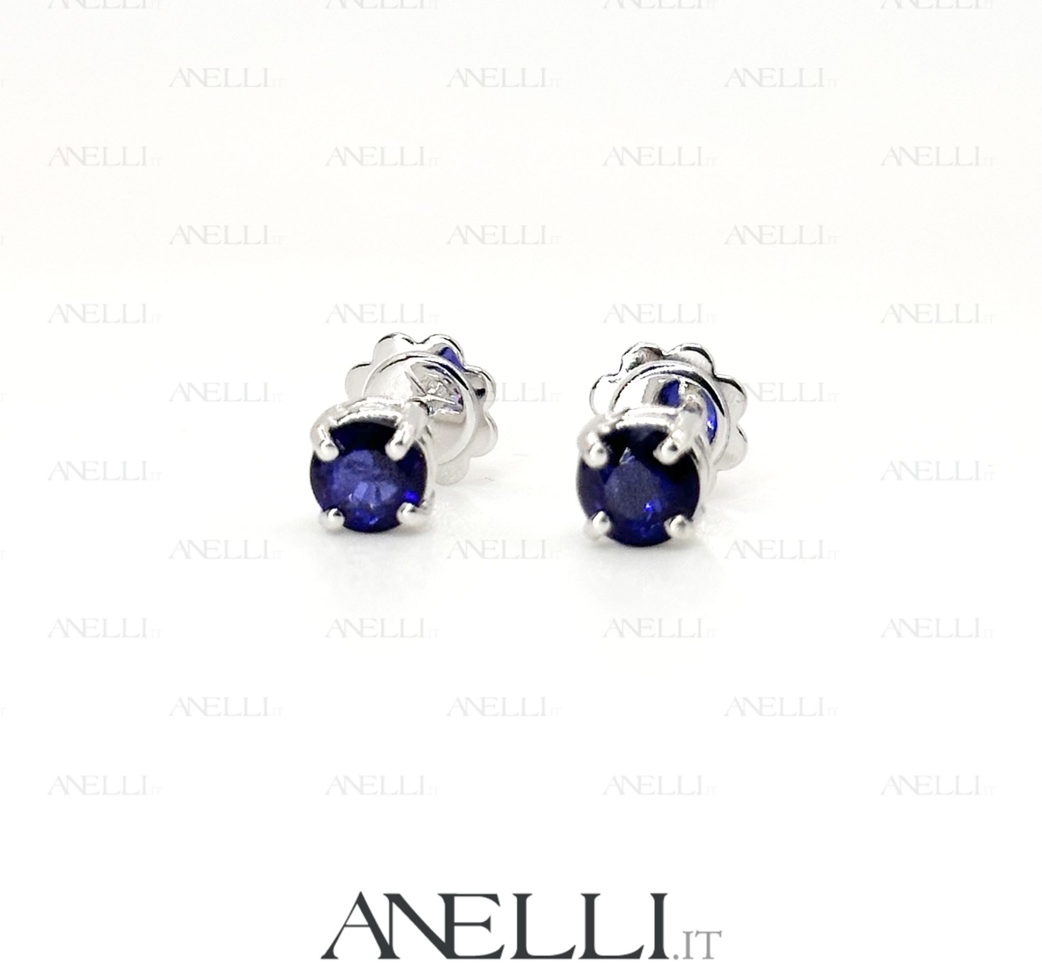 Orecchini Zaffiri Punti Luce