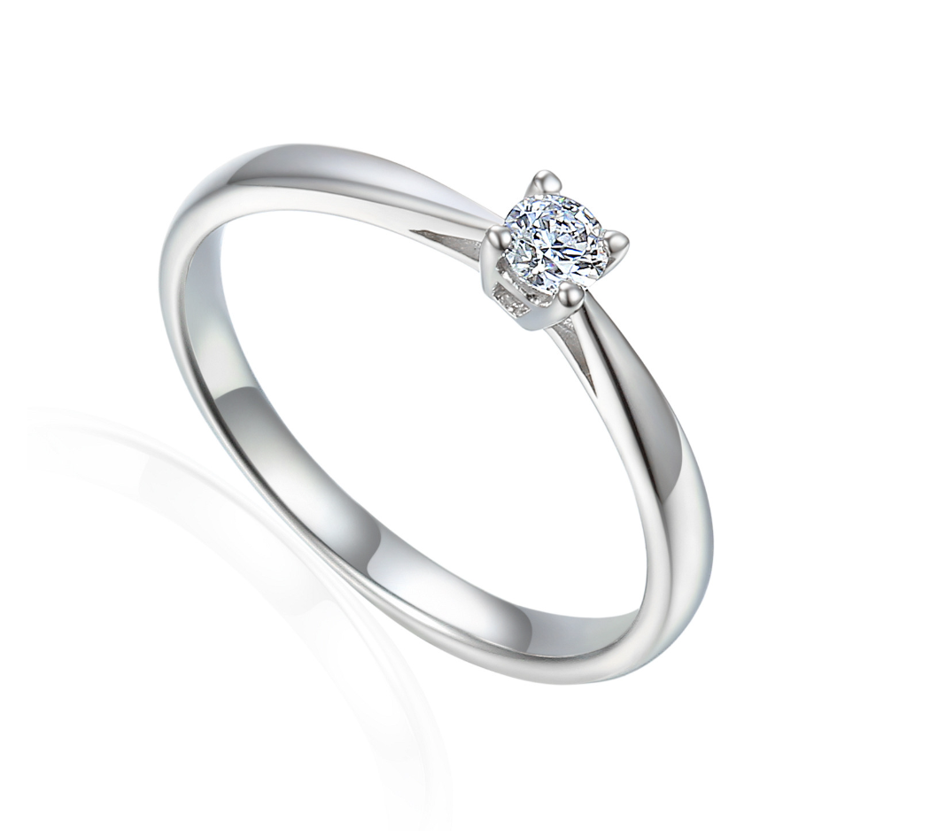 Anello Fidanzamento 0.30 con GIA