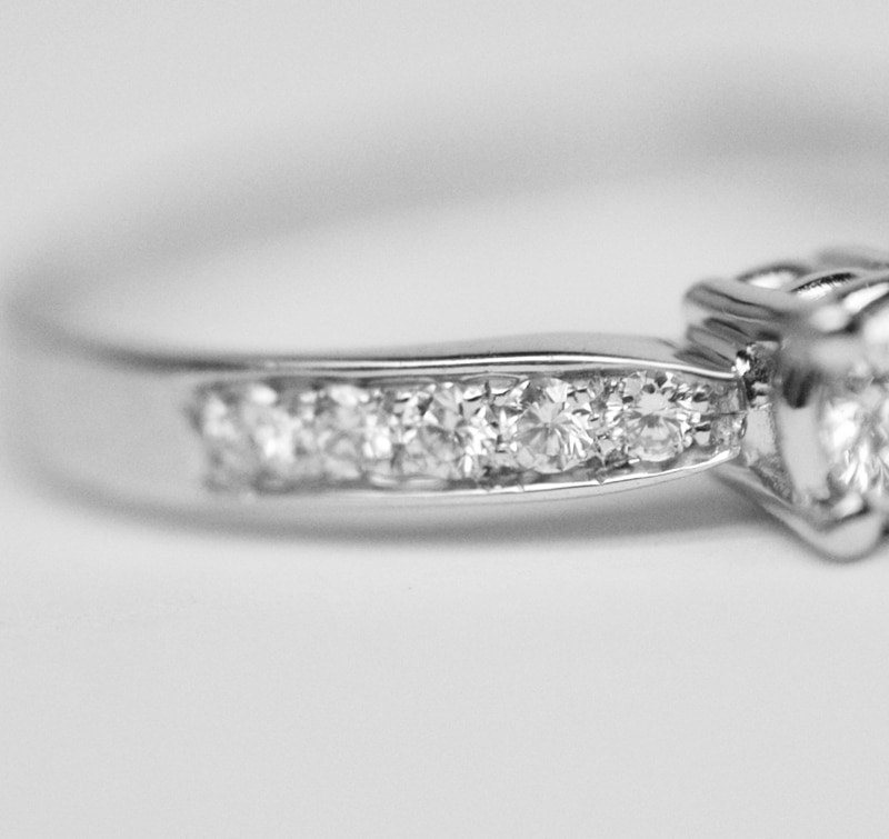 Anello Fidanzamento Roma 0.50 D-IF GIA