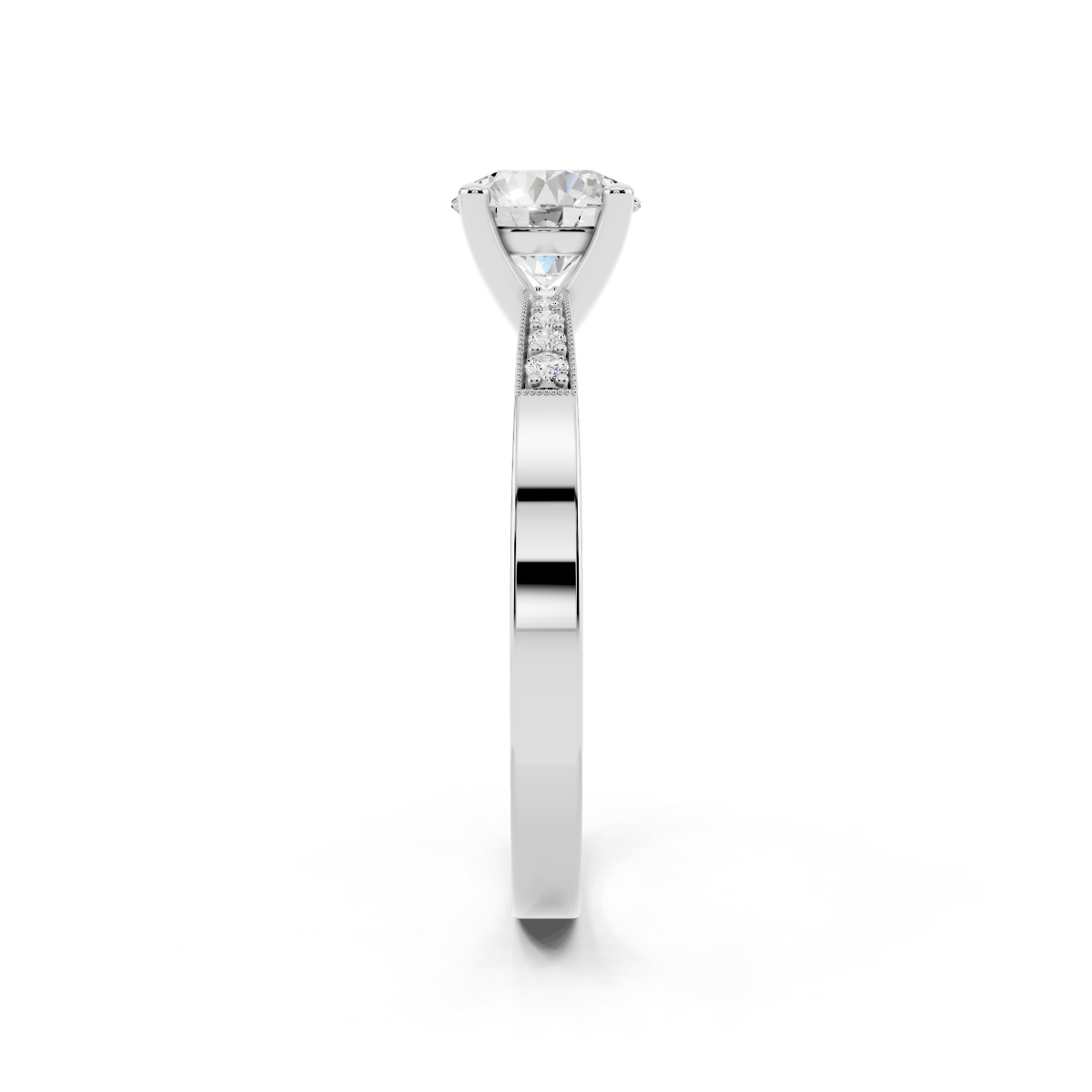 Anello 0.60 F-VS1 Triplo Excellent GIA America