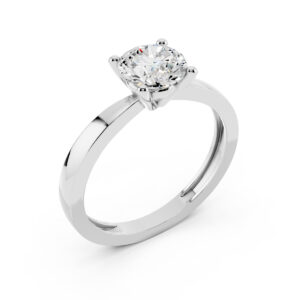 Anello 1 Carato D-VS1 Triplo Excellent GIA 1