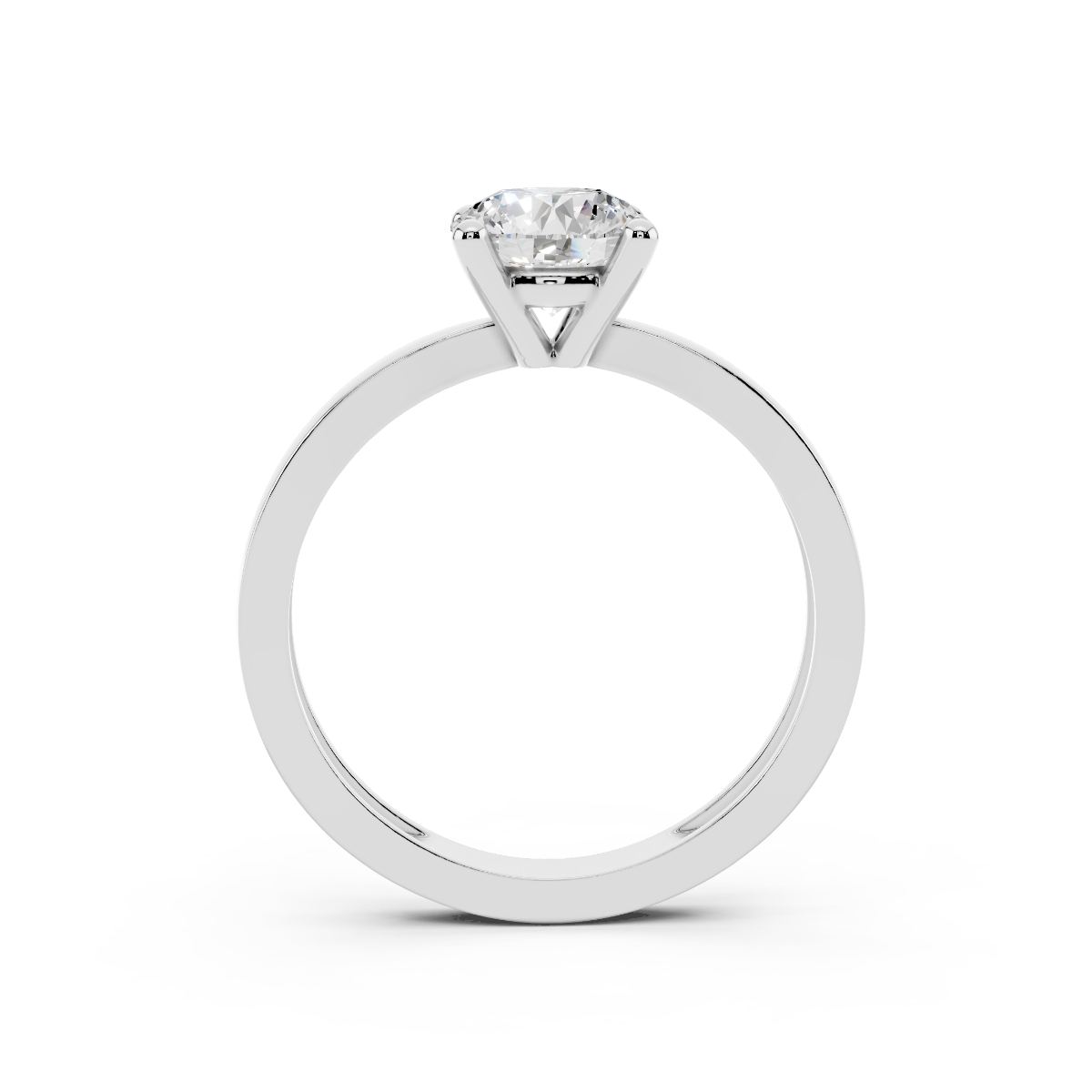 Anello 1 Carato D-VS1 Triplo Excellent GIA 3