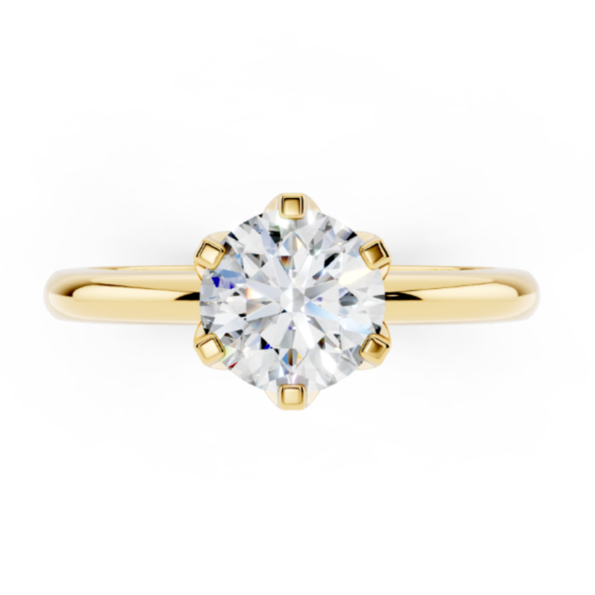 Anello Artigianale 1 Carato F-VS1-2