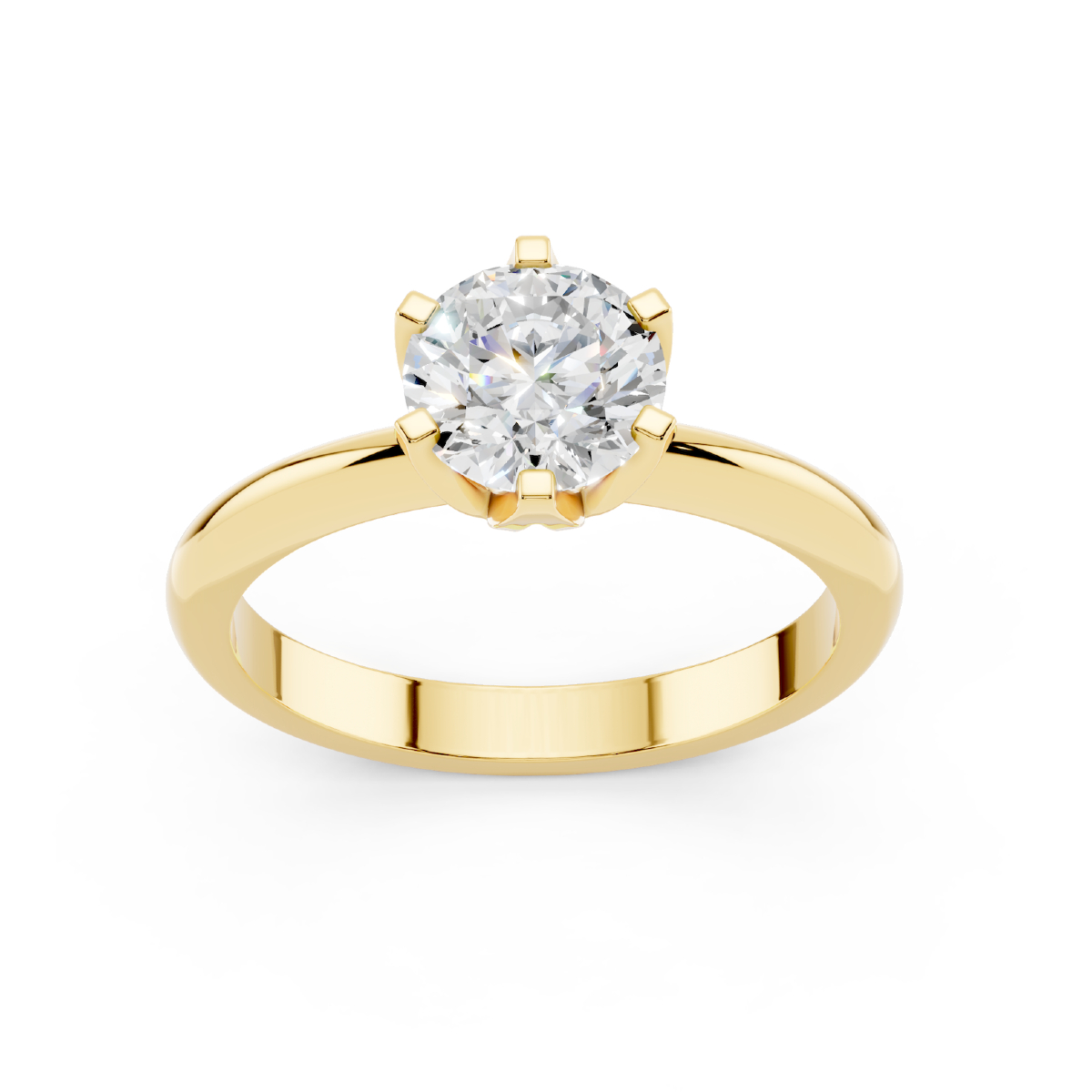 Anello Artigianale 1 Carato F-VS1