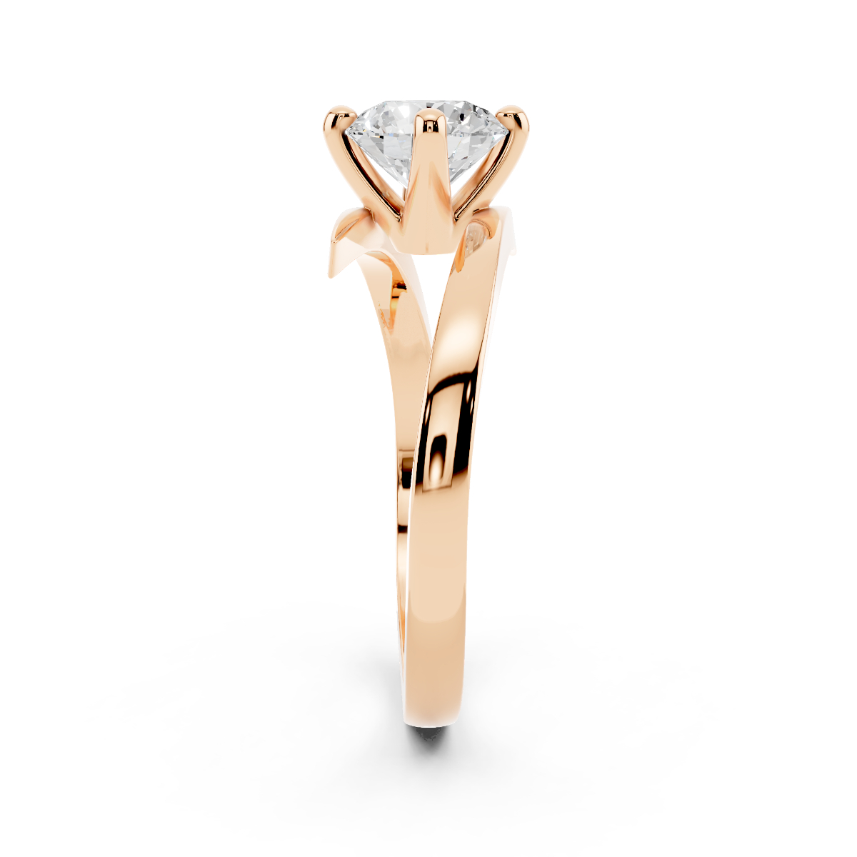 Anello Delfino 0.70 D-IF Triplo Excellent GIA 3