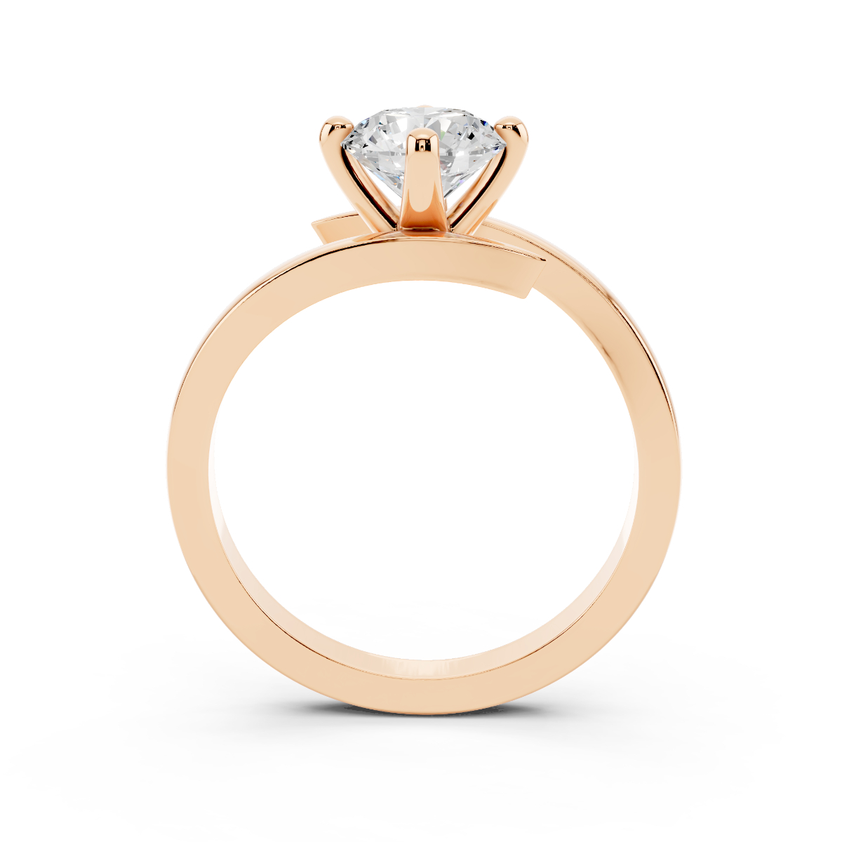 Anello Delfino 0.70 D-IF Triplo Excellent GIA 4