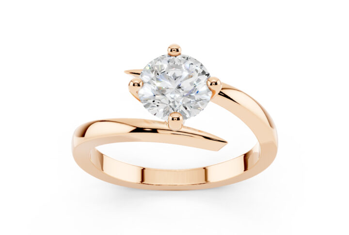 Anello Delfino 0.70 D-IF Triplo Excellent GIA 5