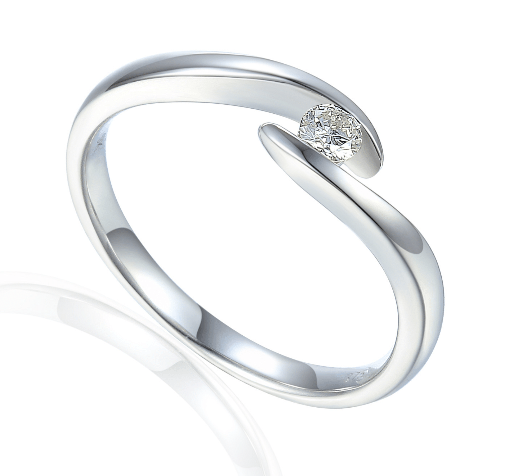 Anello Fidanzamento 0.30 Carati GIA