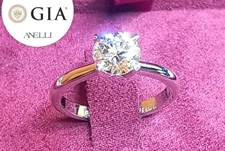 Anello Fidanzamento 1 Carato