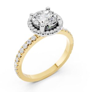 Anello Milano 1 Carato D-IF GIA