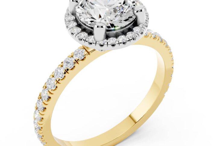 Anello Milano 1 Carato D-IF GIA