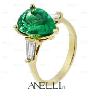 Anello-Smeraldo-Goccia-4-Carati