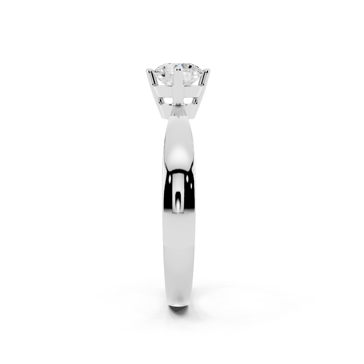 Anello Solitario 0.50 D-VS1 Triplo Excellent GIA 2