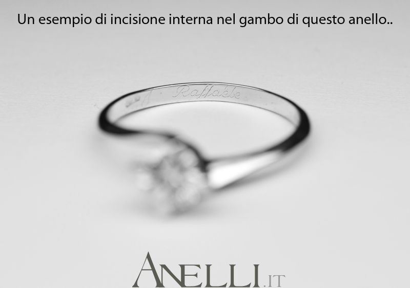Anello Solitario Diamante 0,40 carati E-IF-6