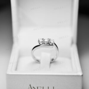 Anello Trilogy 0,60 carati E-VVS1-1