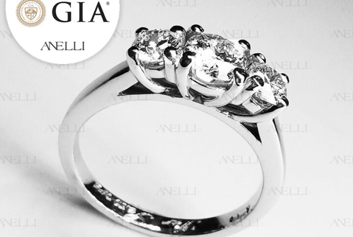 Anello Trilogy 1.10 Carati F-VS1 GIA