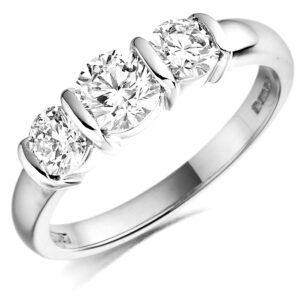 Anello Trilogy 1.20 Carati D-IF GIA