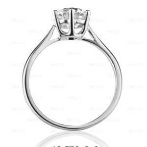 Anello di Fidanzamento 1 Carato F-VVS1 GIA-2