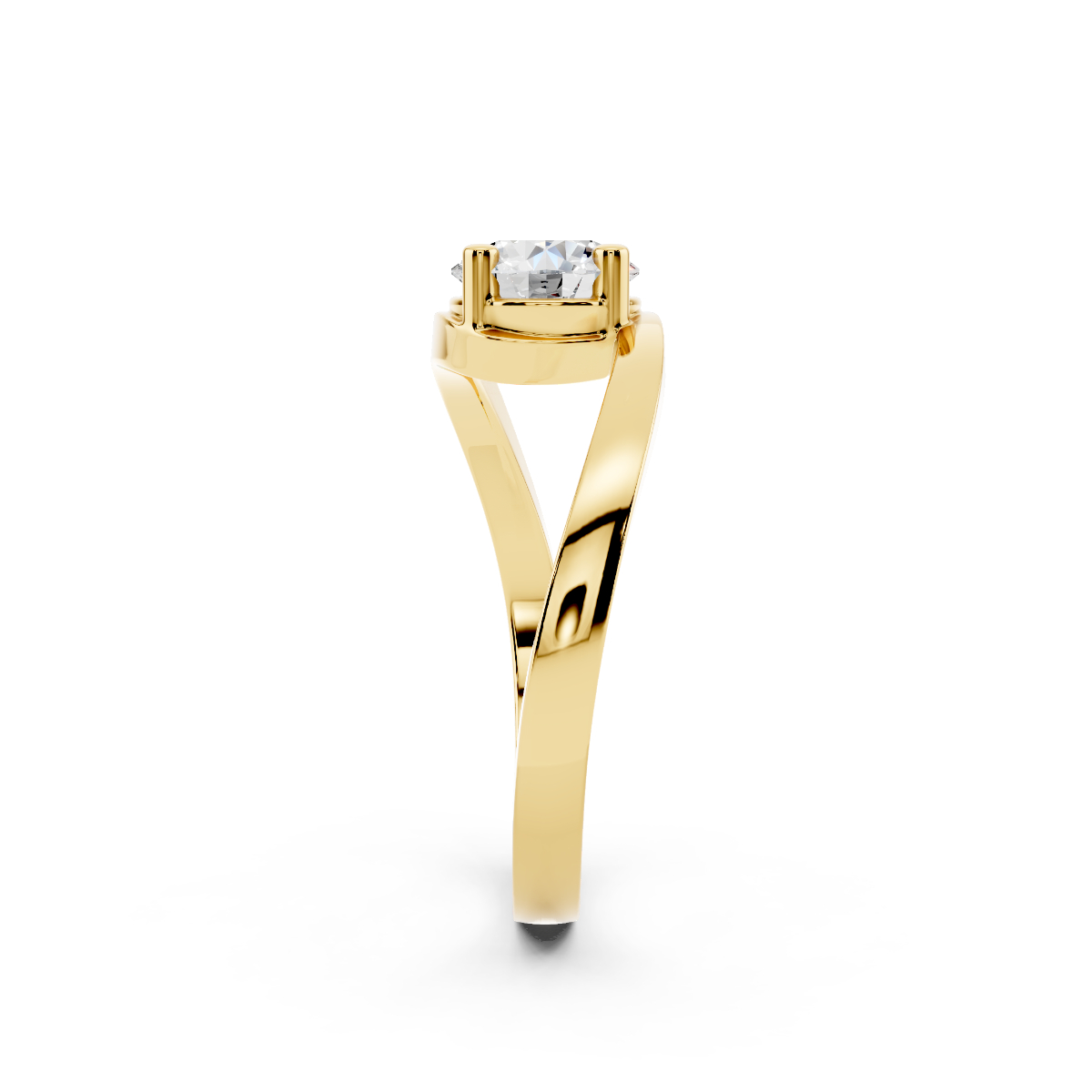 Anello un Carato con GIA 3