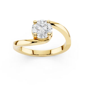Anello un Carato con GIA 5