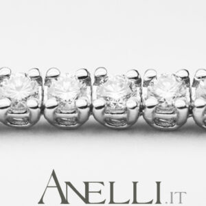 Bracciale Tennis con Diamanti 4 Carati F-VS1-1