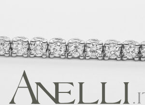Bracciale Tennis con Diamanti 4 Carati F-VS1-6