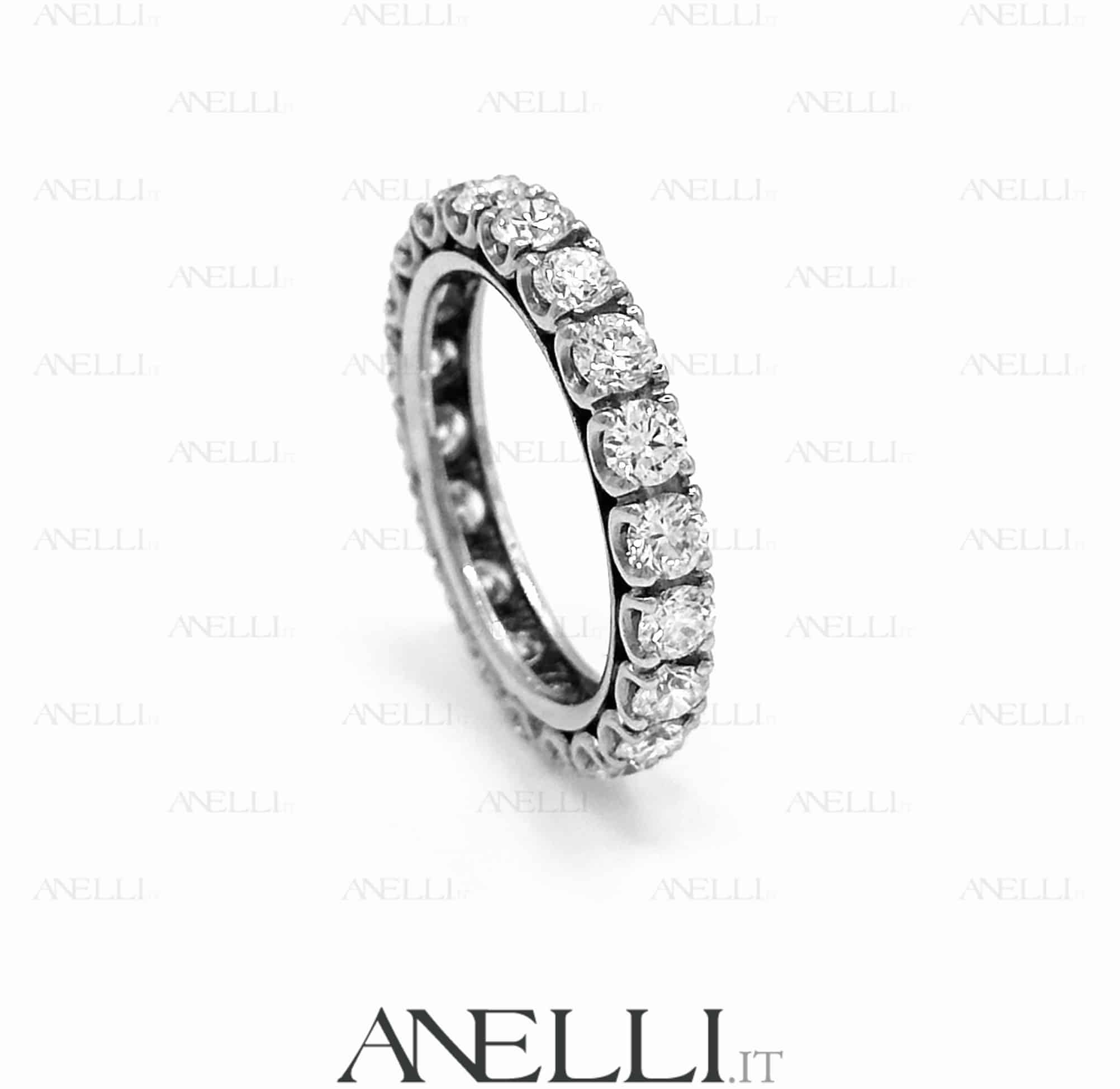 Eternity Diamanti a Giro due carati