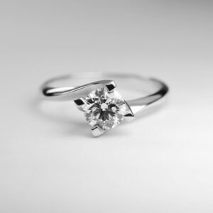 Solitario 0.50 Ct colore F purezza VVS1