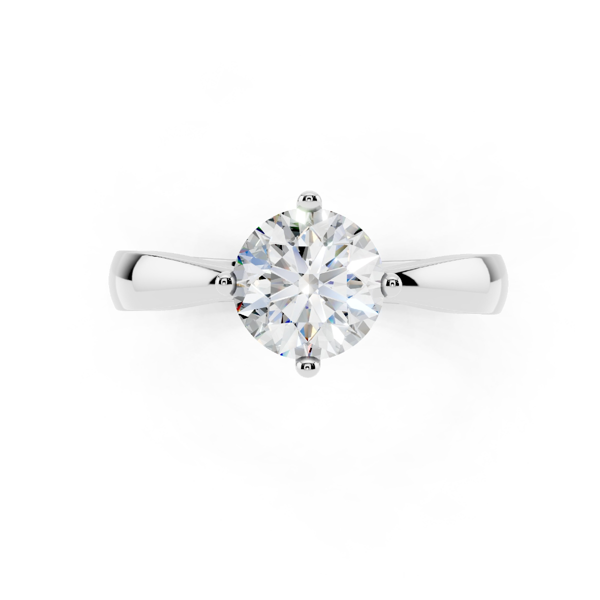 Solitario 0.70 D-VS1 Triplo Excellent GIA 4