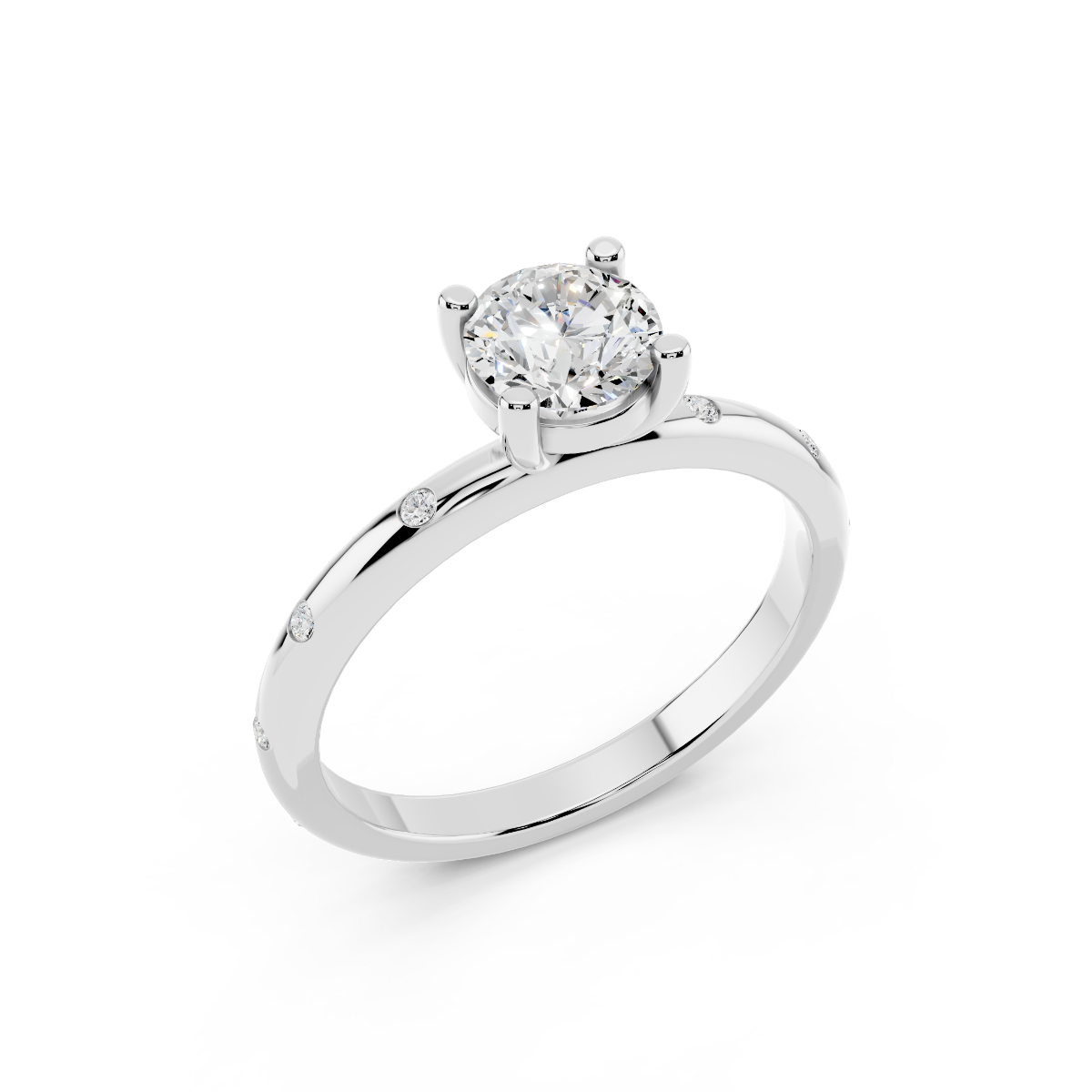 Solitario 0.70 F-VS1 Triplo Excellent GIA