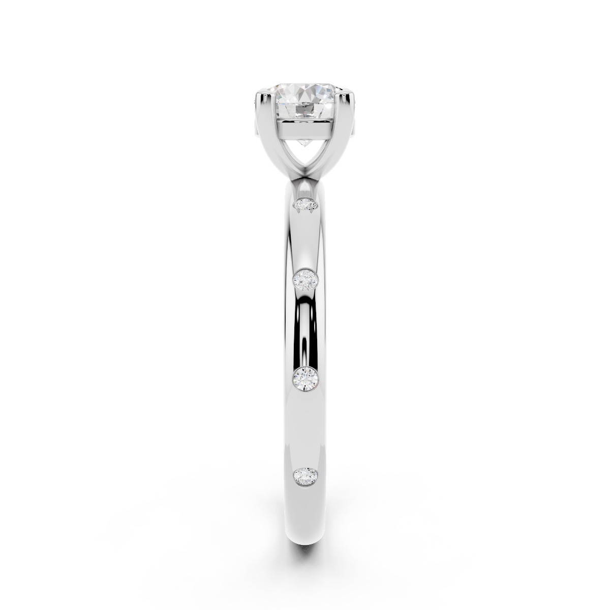 Solitario 0.70 carati Triplo Excellent GIA