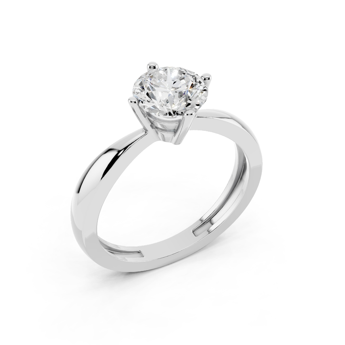 Solitario 1 Carato D-VS1 Triplo Excellent GIA 1