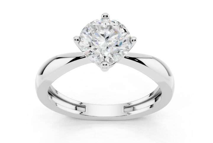 Solitario 1 Carato D-VS1 Triplo Excellent GIA 6
