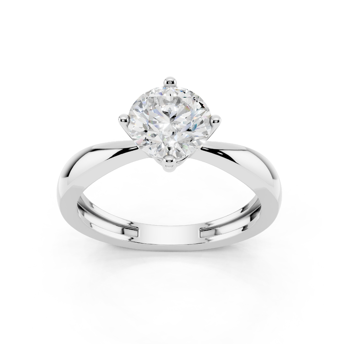 Solitario 1 Carato D-VS1 Triplo Excellent GIA 6