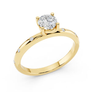 Solitario Elegante 0.50 Carati GIA 2