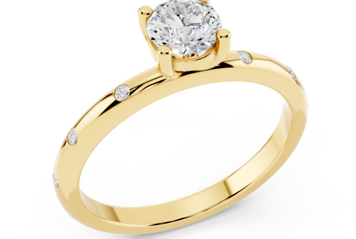 Solitario Elegante 0.50 Carati GIA 2