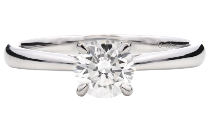 Solitario Fidanzamento 0.60 ct F-VVS1
