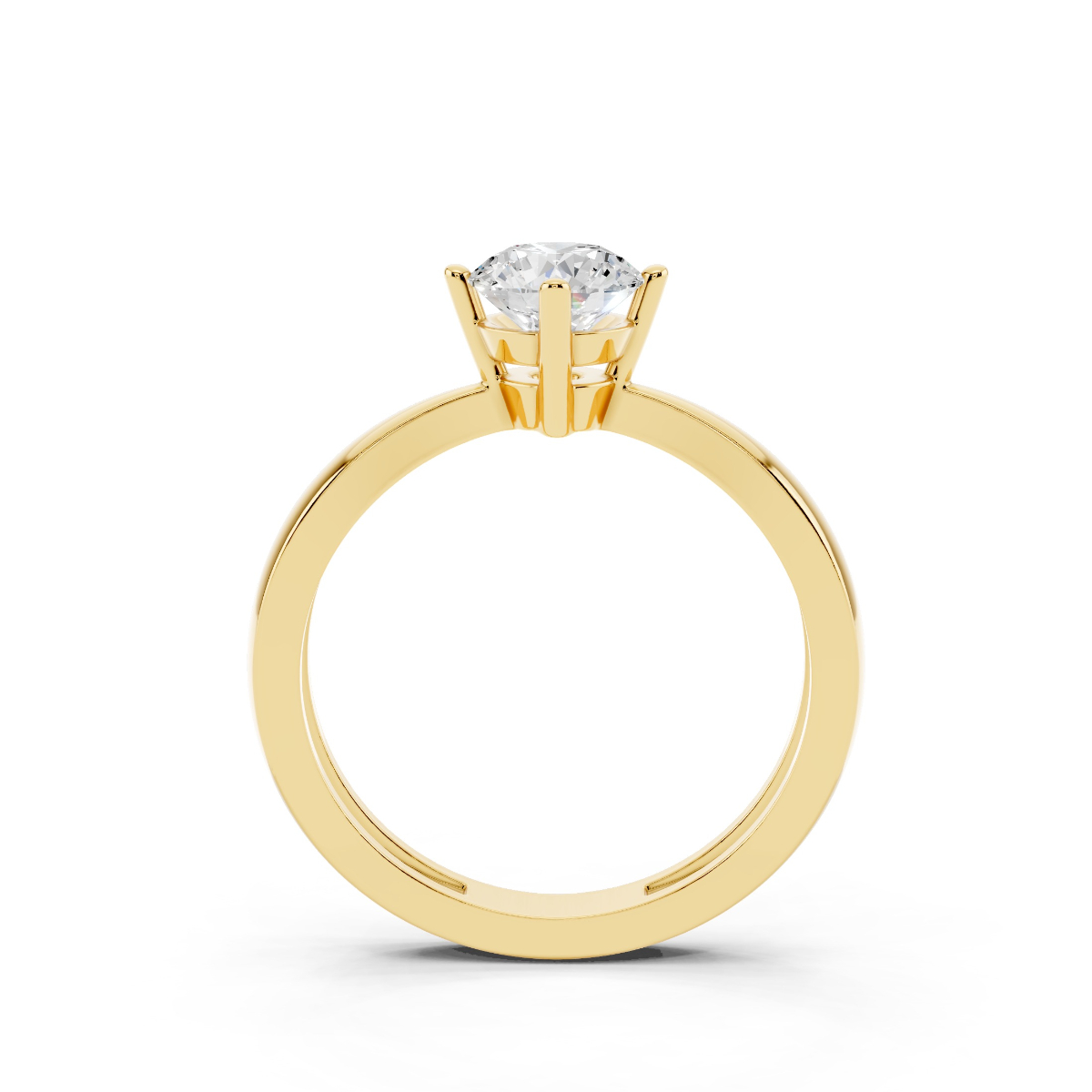 Solitario Fidanzamento Diamante 0.70 D-VS1 GIA 3