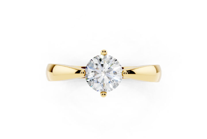 Solitario Fidanzamento Diamante 0.70 D-VS1 GIA 4