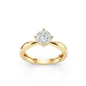 Solitario Fidanzamento Diamante 0.70 D-VS1 GIA 5