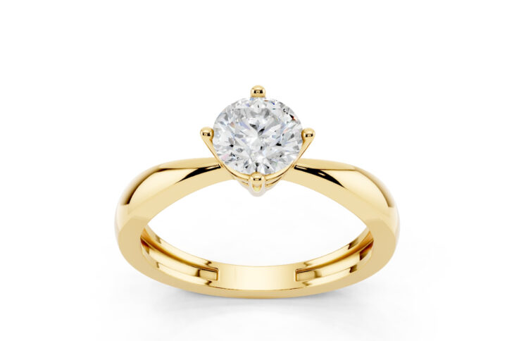 Solitario Fidanzamento Diamante 0.70 D-VS1 GIA 5