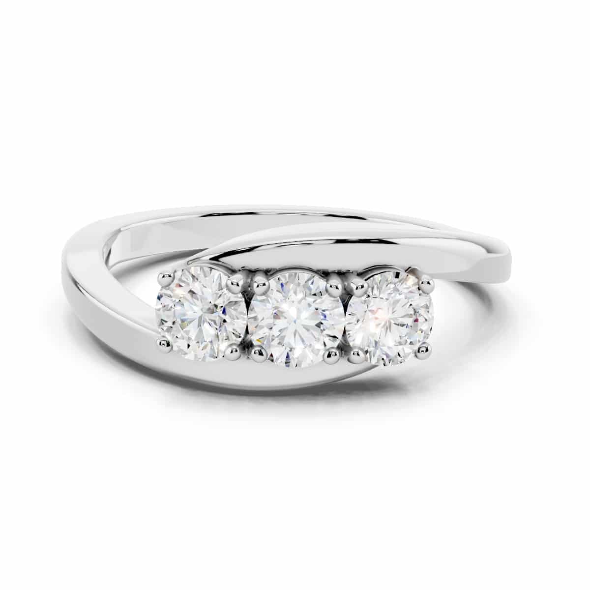 Trilogia 1 Carato D-VVS1 Triplo Excellent GIA