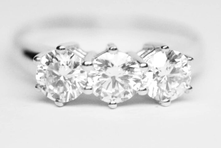 Trilogy 1,50 Carati con Diamanti colore D GIA