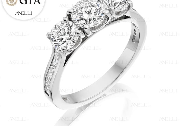 Anello Trilogy 4 Carati F-VS1 GIA
