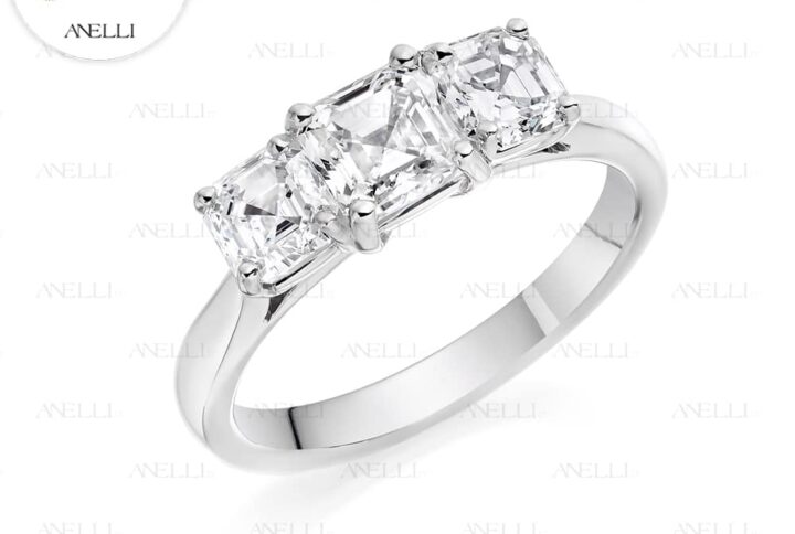 Trilogy Asscher 1.70 Carati D-VS1 GIA