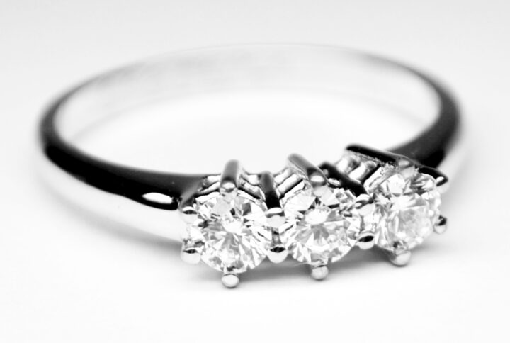 Trilogy con Diamanti 0.75 carati colore D purezza VVS1 GIA